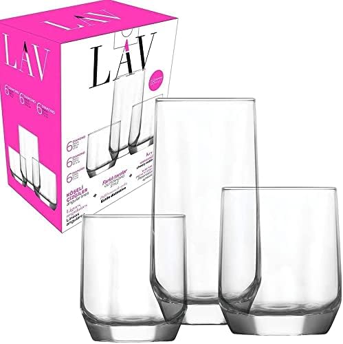 LAV 18Pcs juice set