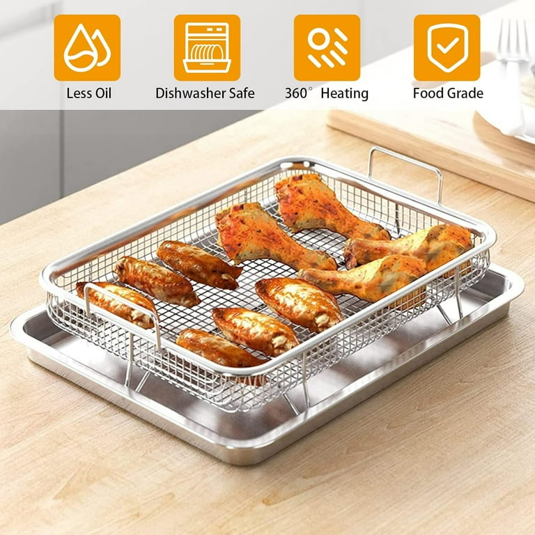 Home oven air fryer tray