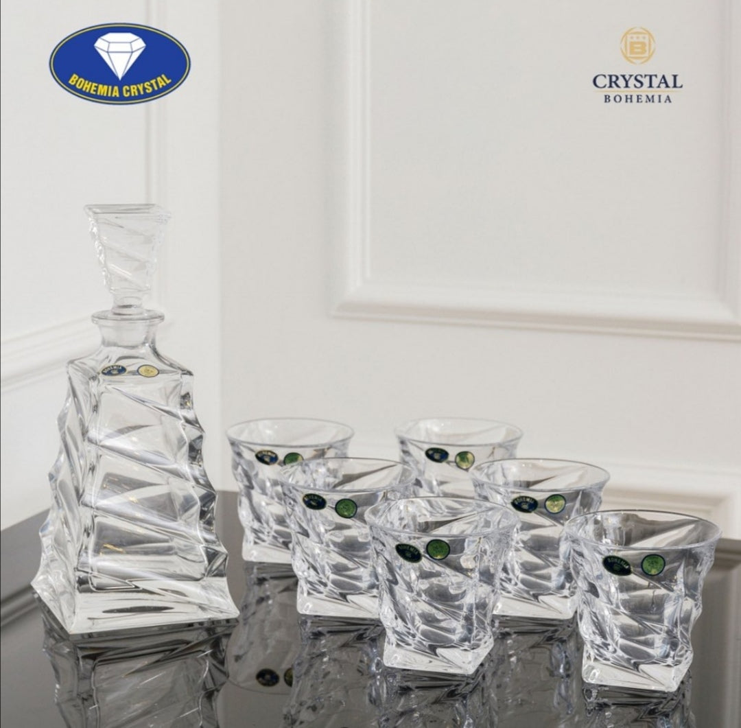 Bohemia Whiskey set 7 pcs
