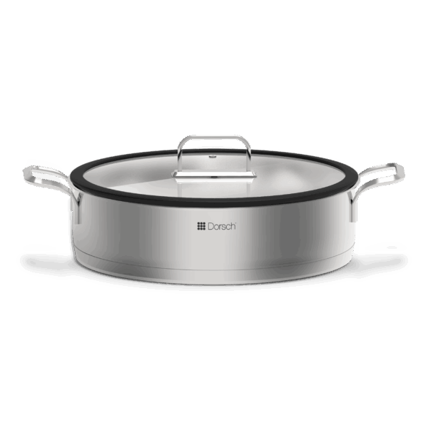Dorsch Stainless Steel Low Casserole 32cm