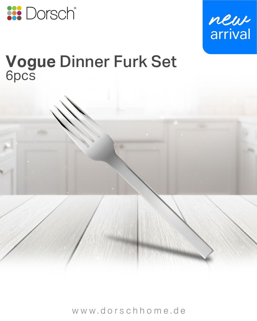 Dorsch Vogue 6 Pcs Set Fork
