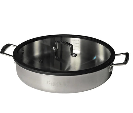 GeBe Stainless stell shallow pot
