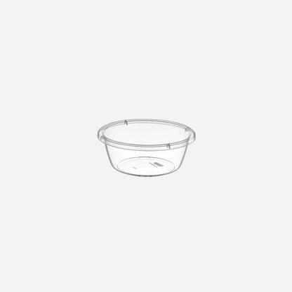 Dunya 2,7 L Transparent Round Basin