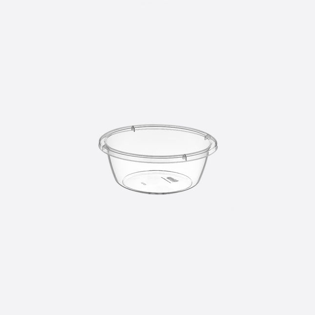 Dunya 4,5 L Transparent Round Basin