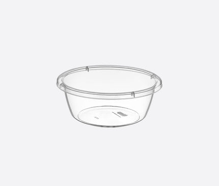 Dunya 10,5 L Transparent Round Basin