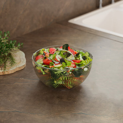 Dunya 4000 ml Deep Crystal Line Chef Bowl