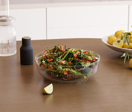 Dunya 4000 ml Crystal Line Chef Bowl