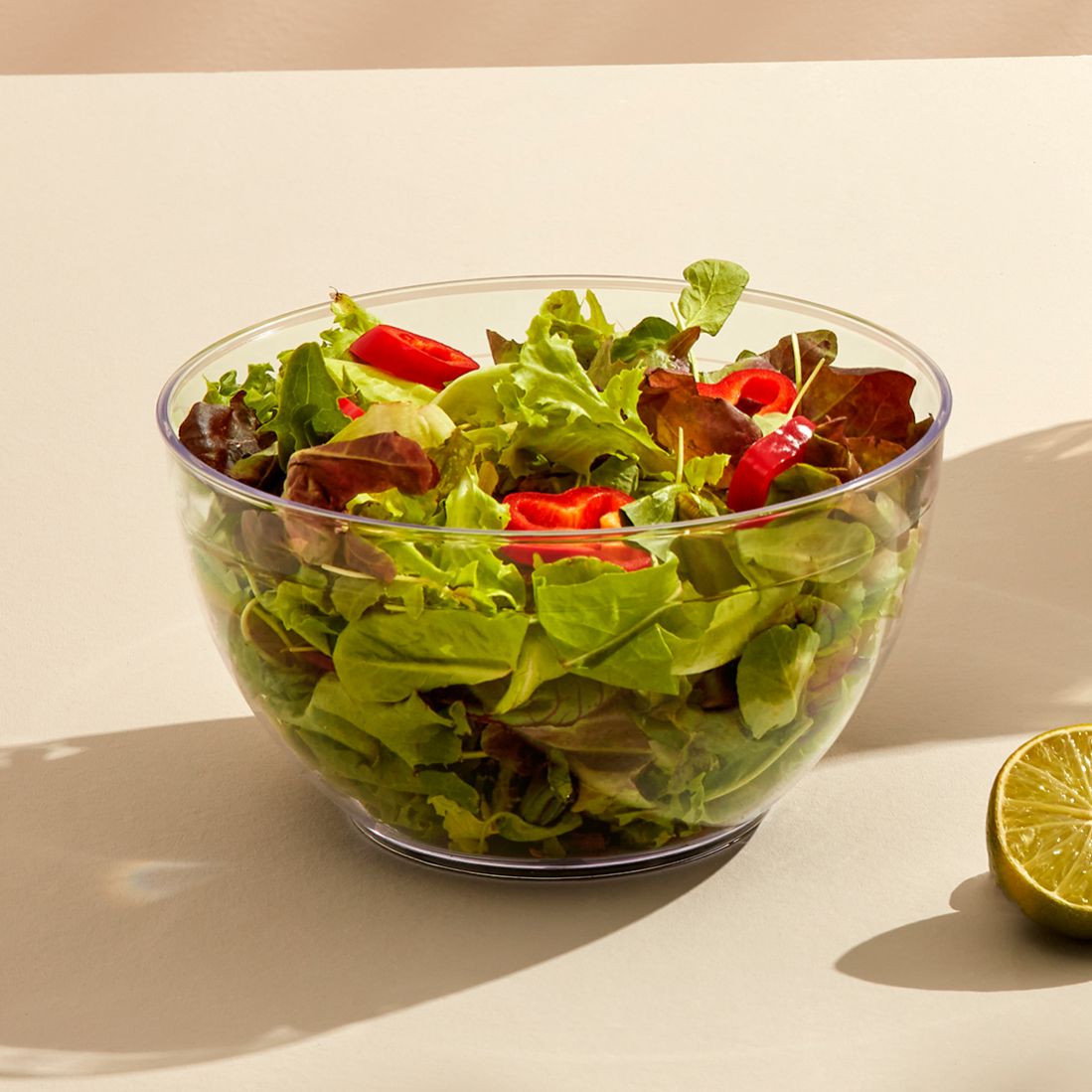 Dunya 5500 ml Crystal Chef Bowl