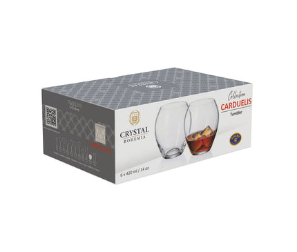 Bohemia cardelis set 6 pcs