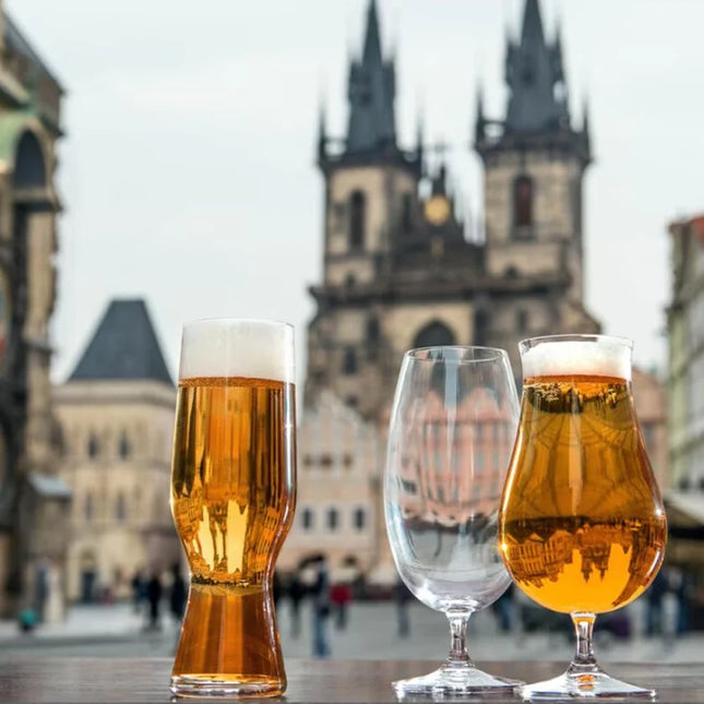 Bohemia Beer Cups Set 6pcs Crystal Glass