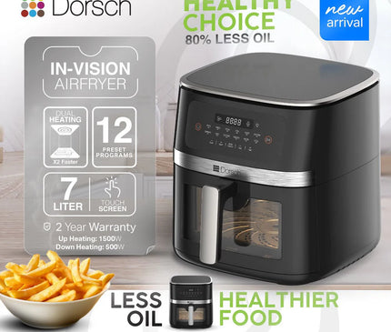 Dorsch Air fryer In-Vision 7L AF-120