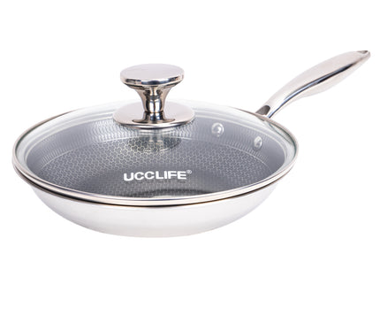 fry pan stainless steel 24 cm UCC life