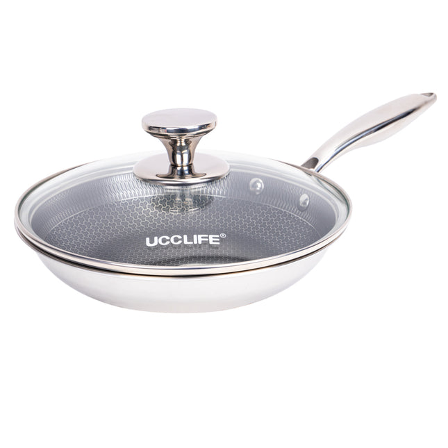 fry pan stainless steel 24 cm UCC life