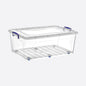 Dunya 58 L Wheeled Clear Box