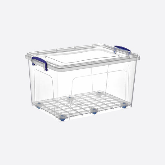 Dunya 42 L Wheeled Clear Box