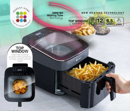 Dorsch Air Fryer Top View 6.5 Litre