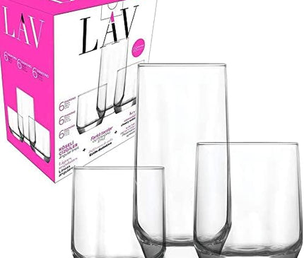 LAV 18Pcs juice set
