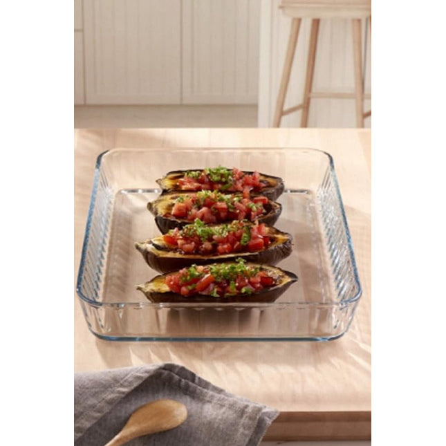 Borcam ovenware rectangular baking dish 3800 cc