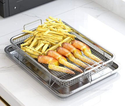 Home oven air fryer tray