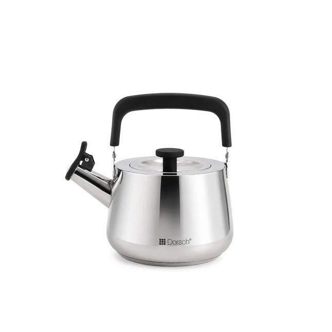 dorsch whistling tea kettle stainless