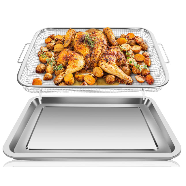Home oven air fryer tray