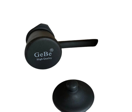 Gebe coffee pot set 3 pcs black