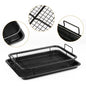 Home oven air fryer tray black