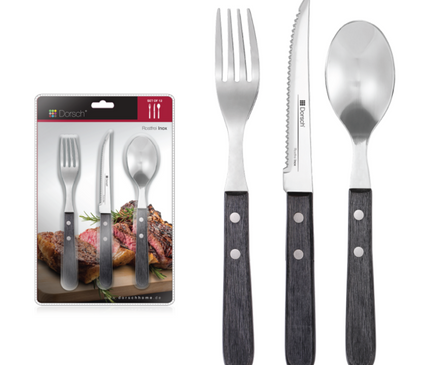 Dorsch Cutlery Set Knife, Fork & Spoon Set 12 Pcs