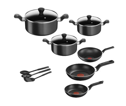 Tefal Super Cook Set 12pcs Cookware B459SC84