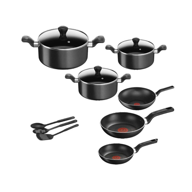 Tefal Super Cook Set 12pcs Cookware B459SC84