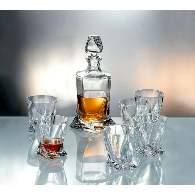 BOHEMIA QUADRO WHISKEY SET 6+1