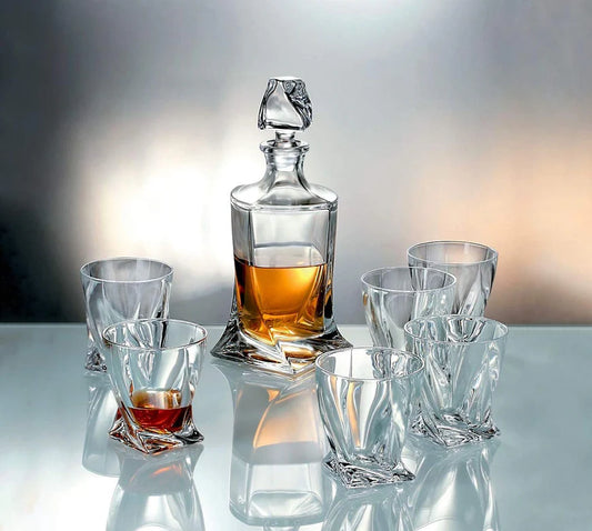 BOHEMIA QUADRO WHISKEY SET 6+1