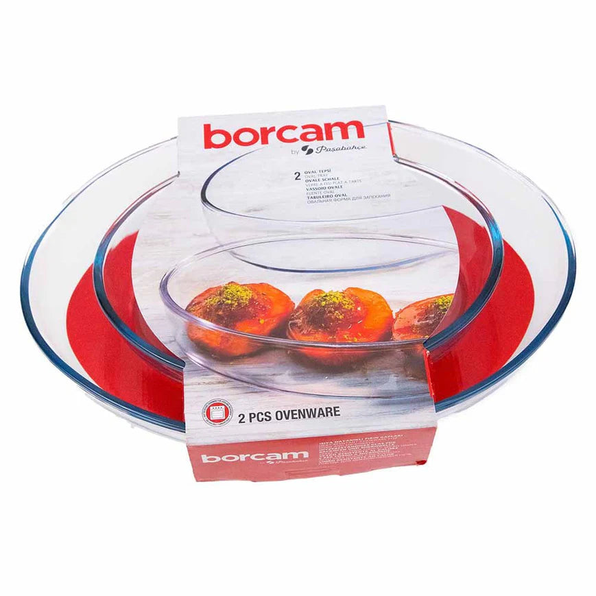 BORCAM ovenware 2PCS OVAL