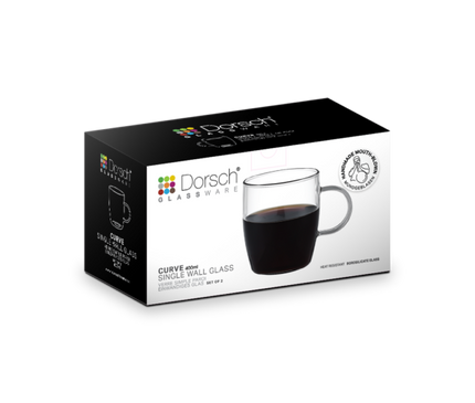 Curve Cup 400 ml – Set of 2
