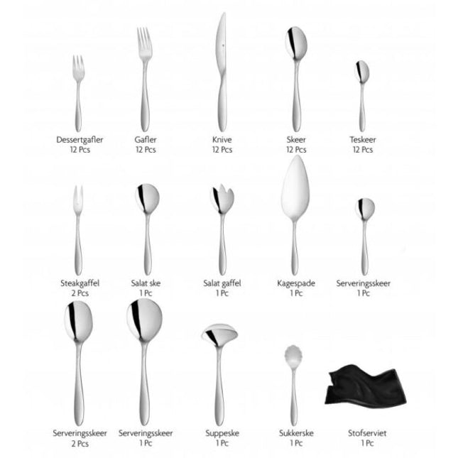 Dorsch Tulip Tableware Set 72 pcs DH-1997