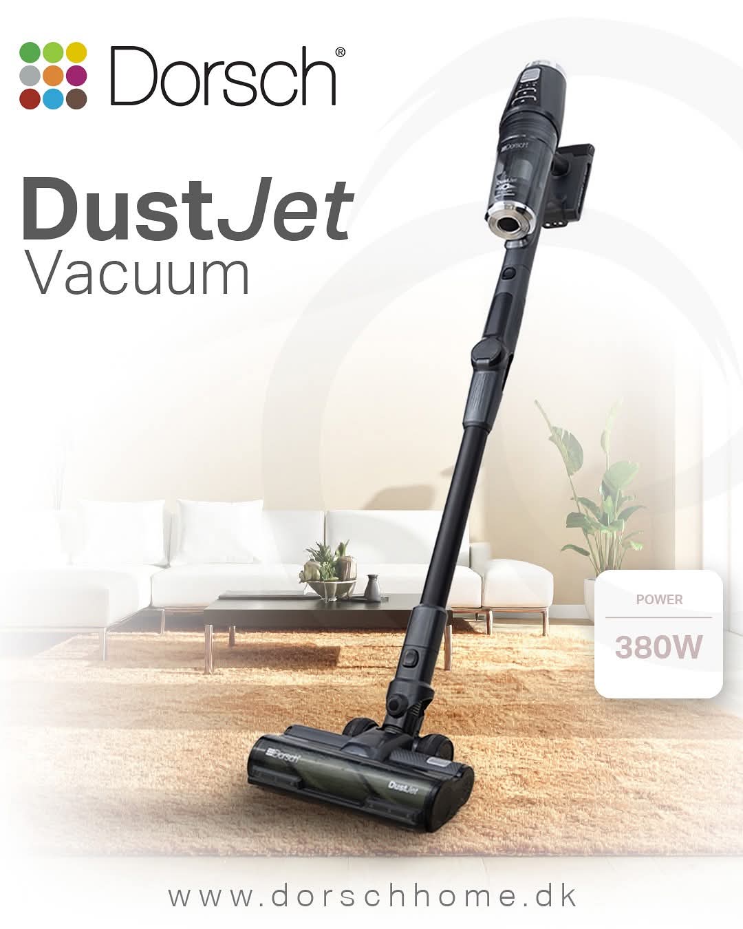 Dorsch dustjet Cordless Stick Vacuum cleaner