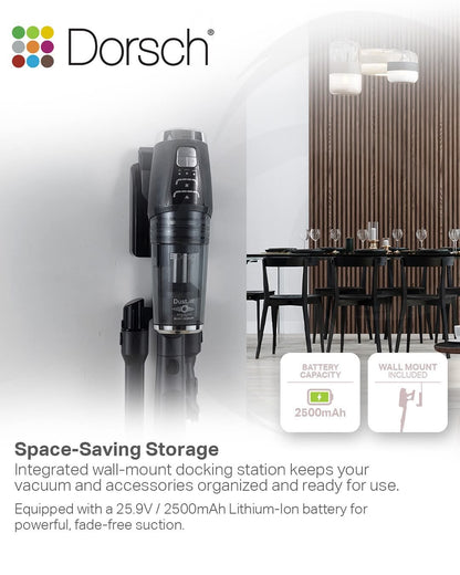 Dorsch dustjet Cordless Stick Vacuum cleaner