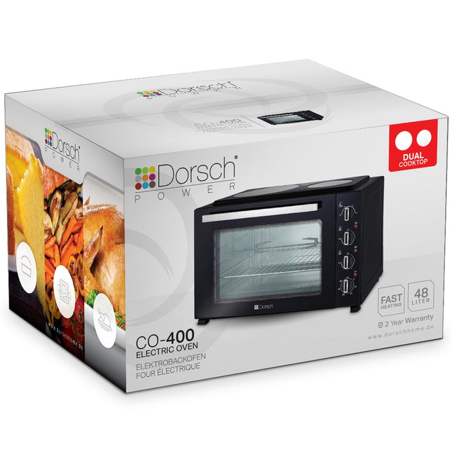Dorsch Electric Oven 48 litre with hob