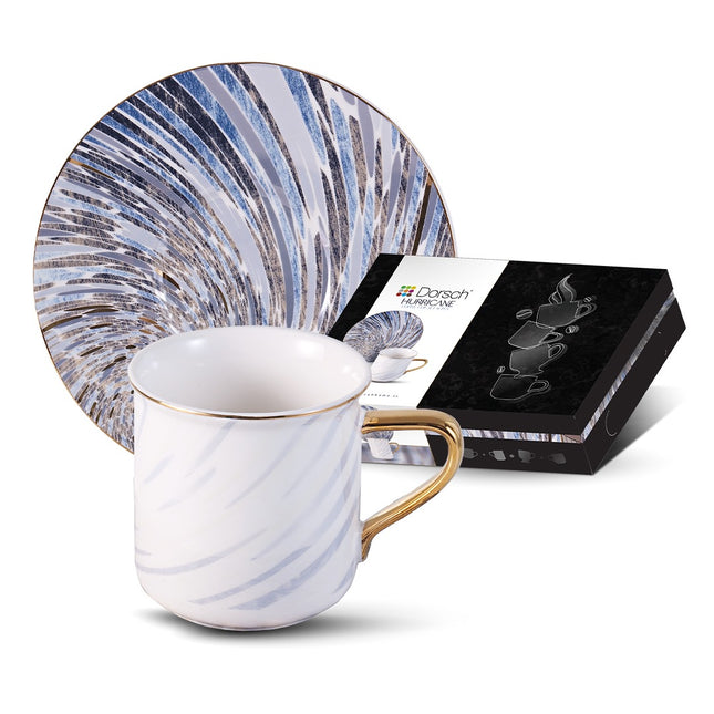 طقم أكواب قهوة دورش هوريكان، 6 قطع