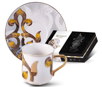 Dorsch Royal coffee cups set 6 pcs