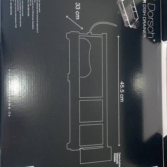 Dorsch aluminium dish rack 1 tier DH-04681