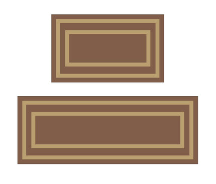 Kitchen mat 2 pcs