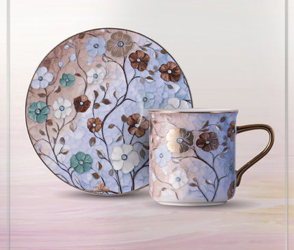Dorsch Floris Blue coffee set 6 pcs
