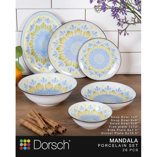 Dorsch Mandala Porcelain set 26 pcs