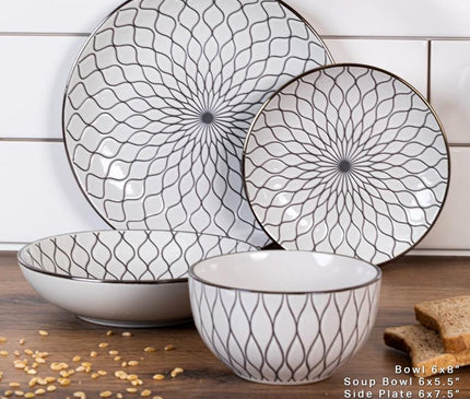 Dorsch Blanc stoneware set