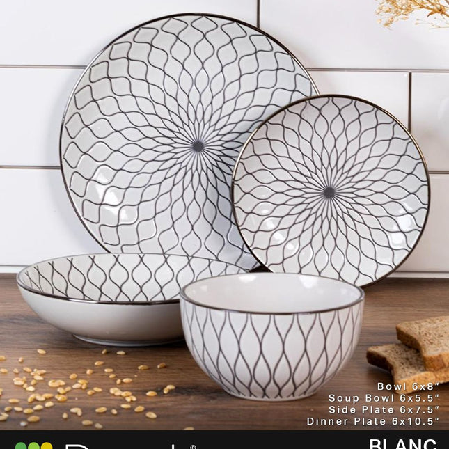 Dorsch Blanc stoneware set