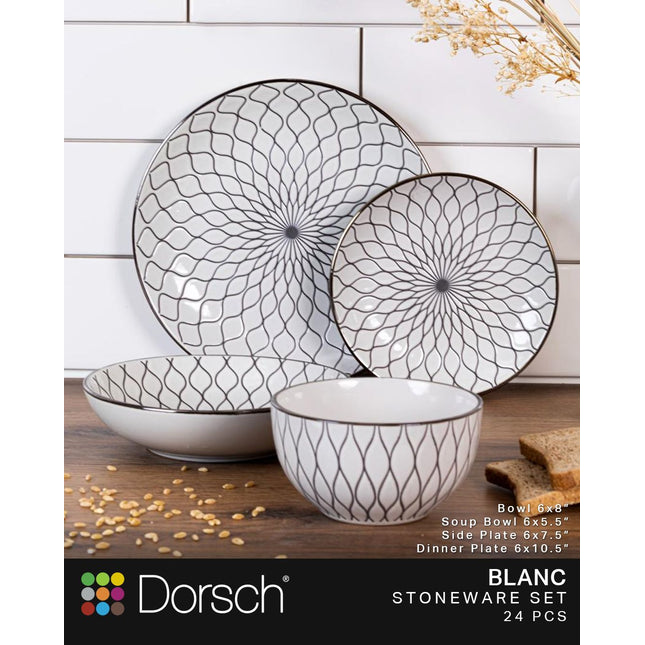 Dorsch Blanc stoneware set