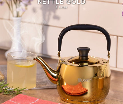 Dorsch Gold kettle 1 Litre