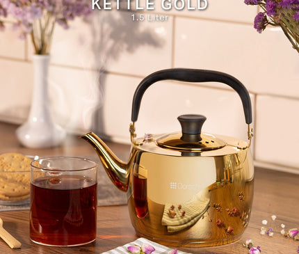 Dorsch Gold kettle 1.5 Litre