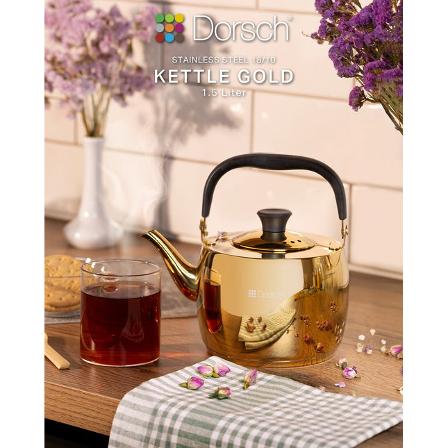 Dorsch Gold kettle 1.5 Litre
